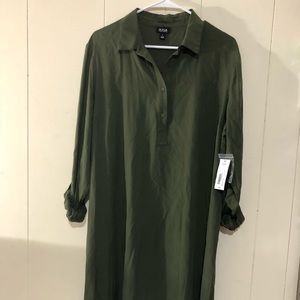 NWT Ana Olive Tunic dress
